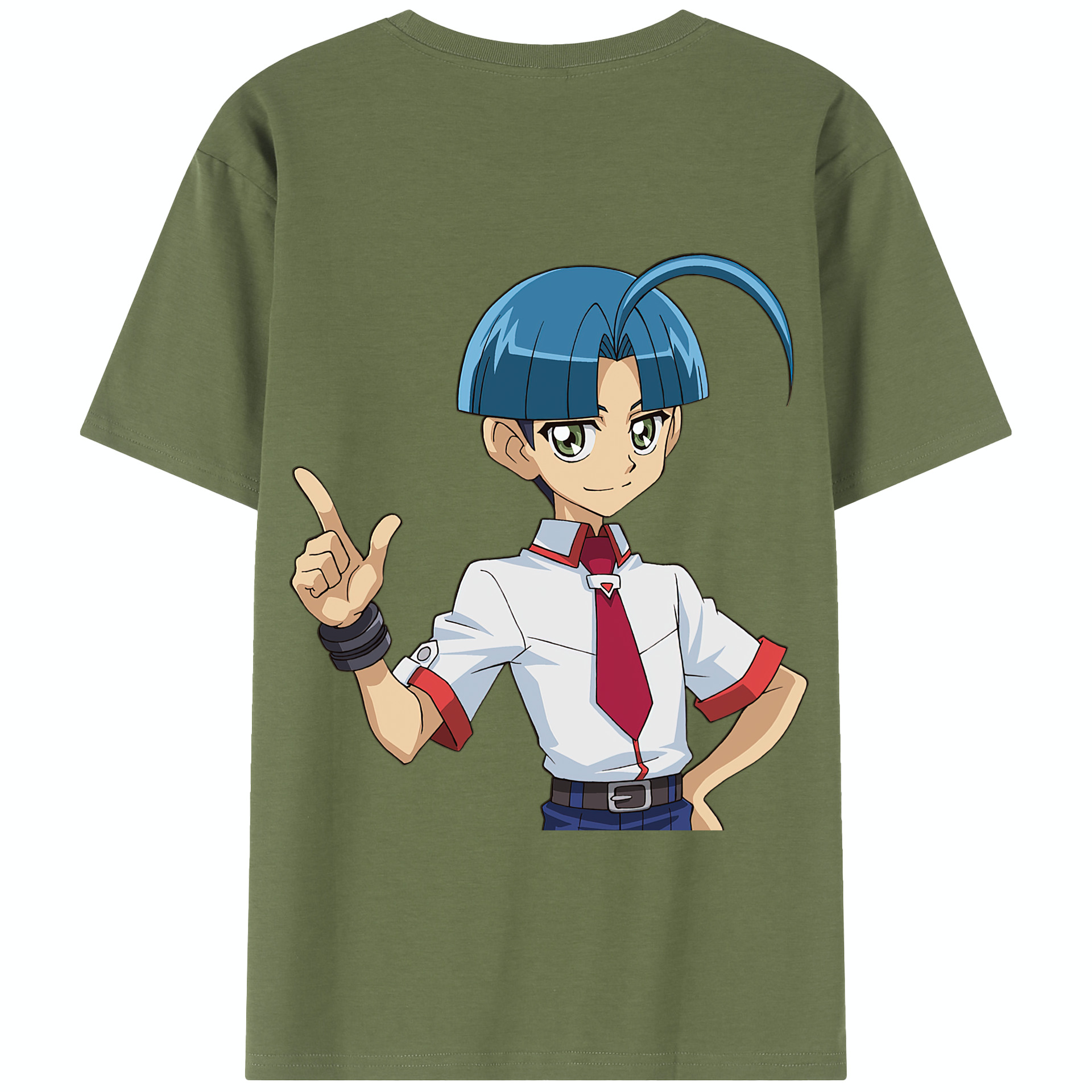 （画像用） 遊☆戯☆王 Yu-Gi-Oh! 綿100％半袖Tシャツ（背面プリント）